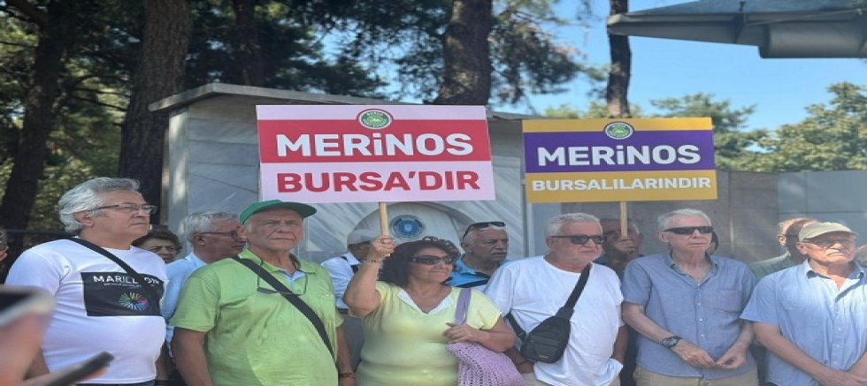 BURSA'DA MERİNOS İÇİN EYLEM YAPTILAR