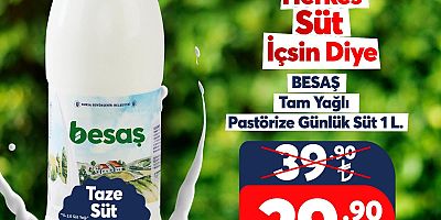 BESAŞ'TAN ''HERKES SÜT İÇSİN '' KAMPANYASI